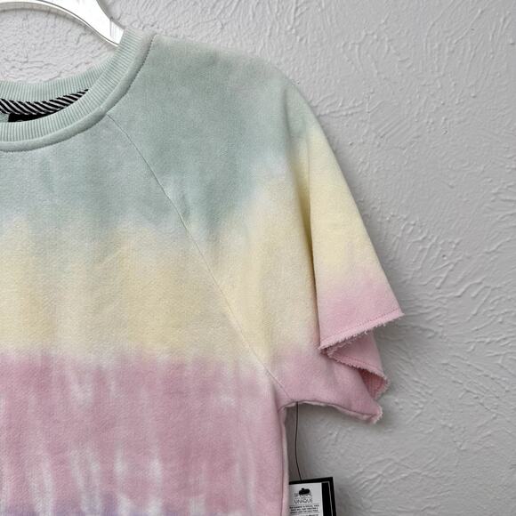 NWT Volcom Tie-Dye Raw Edge Rag T-shirt - Picture 5 of 11